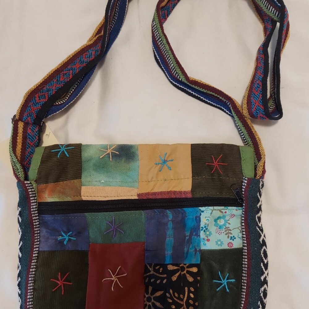 NWT Cotton Patchwork Small Purse-Pattern 2 NWT - image 2